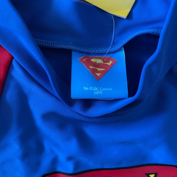 DC Comics Superman Swim Wear 2 piece (0-12m) - Picture 5 of 7